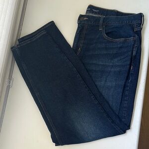 Old Navy Blue Slim Fit Jeans with Faded Effect Men’s size 38 Dark Wash